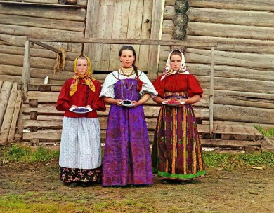 Русское село в фотографиях Прокудина-Горского