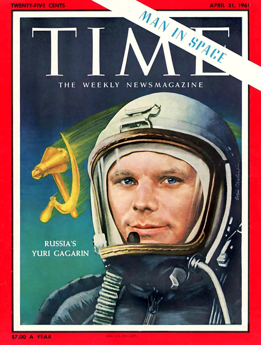 Time 1961 Yuri Gagarin