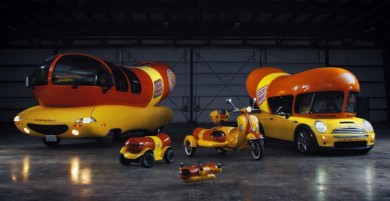 Wienermobiles - автомобили в форме хот-дога
