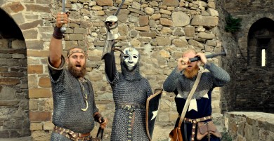 Судакская крепость и рыцарский фестиваль Генуэзский шлем